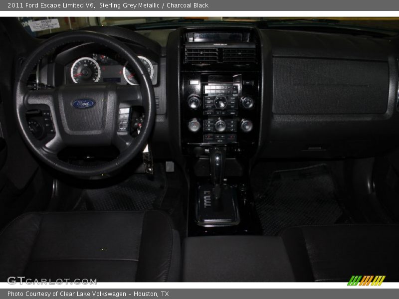 Sterling Grey Metallic / Charcoal Black 2011 Ford Escape Limited V6
