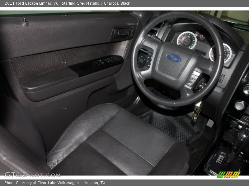 Sterling Grey Metallic / Charcoal Black 2011 Ford Escape Limited V6
