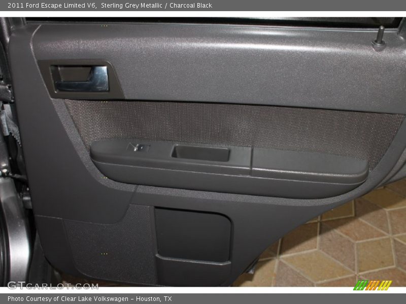 Sterling Grey Metallic / Charcoal Black 2011 Ford Escape Limited V6