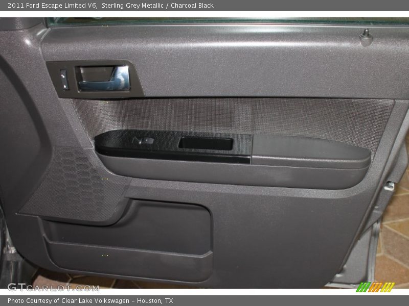 Sterling Grey Metallic / Charcoal Black 2011 Ford Escape Limited V6