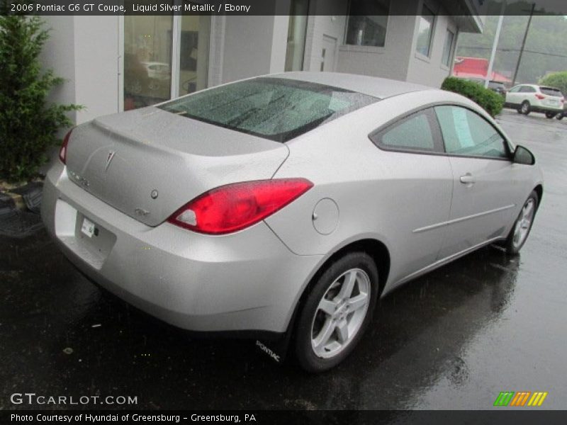 Liquid Silver Metallic / Ebony 2006 Pontiac G6 GT Coupe