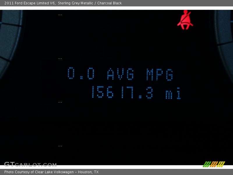Sterling Grey Metallic / Charcoal Black 2011 Ford Escape Limited V6