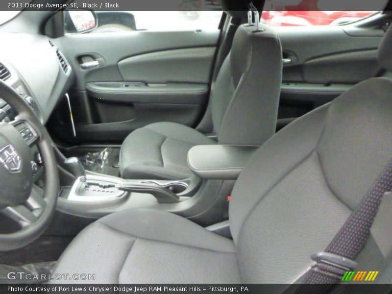 Black / Black 2013 Dodge Avenger SE