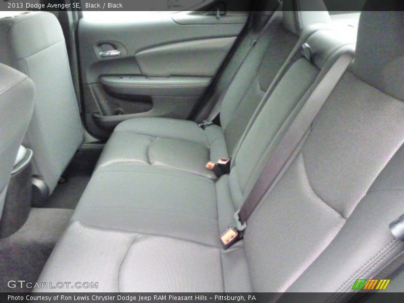 Black / Black 2013 Dodge Avenger SE