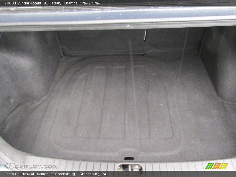 Charcoal Gray / Gray 2008 Hyundai Accent GLS Sedan