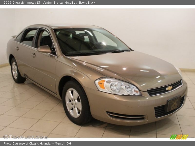 Amber Bronze Metallic / Ebony Black 2006 Chevrolet Impala LT