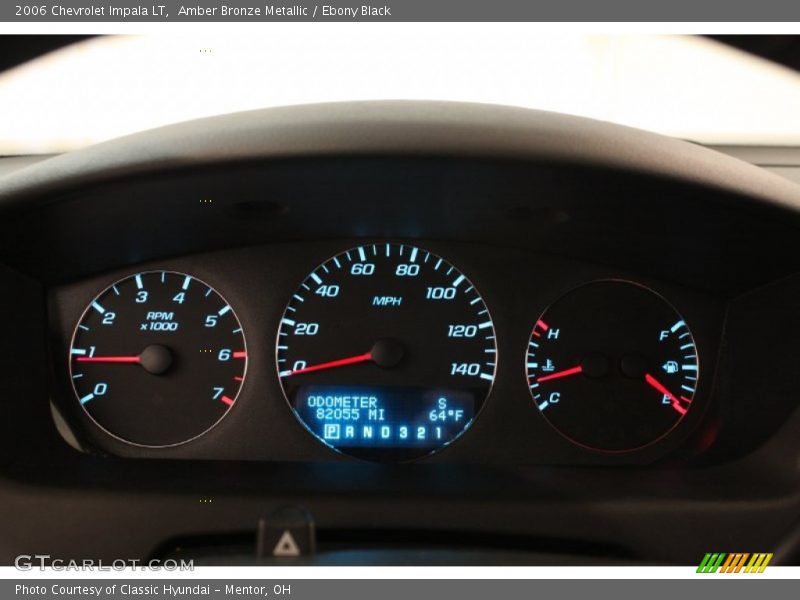 Amber Bronze Metallic / Ebony Black 2006 Chevrolet Impala LT