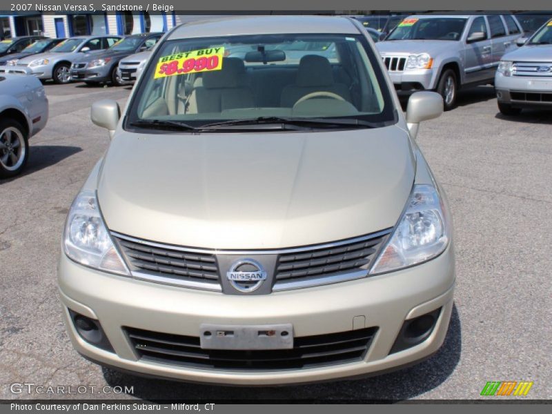 Sandstone / Beige 2007 Nissan Versa S