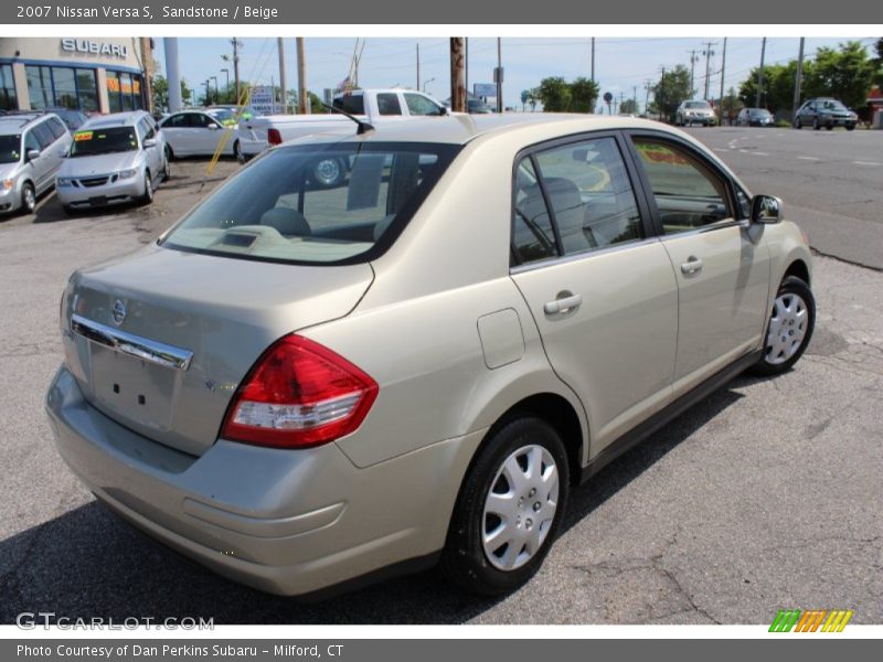 Sandstone / Beige 2007 Nissan Versa S