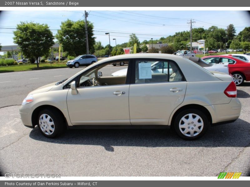 Sandstone / Beige 2007 Nissan Versa S