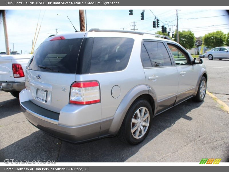 Brilliant Silver Metallic / Medium Light Stone 2009 Ford Taurus X SEL