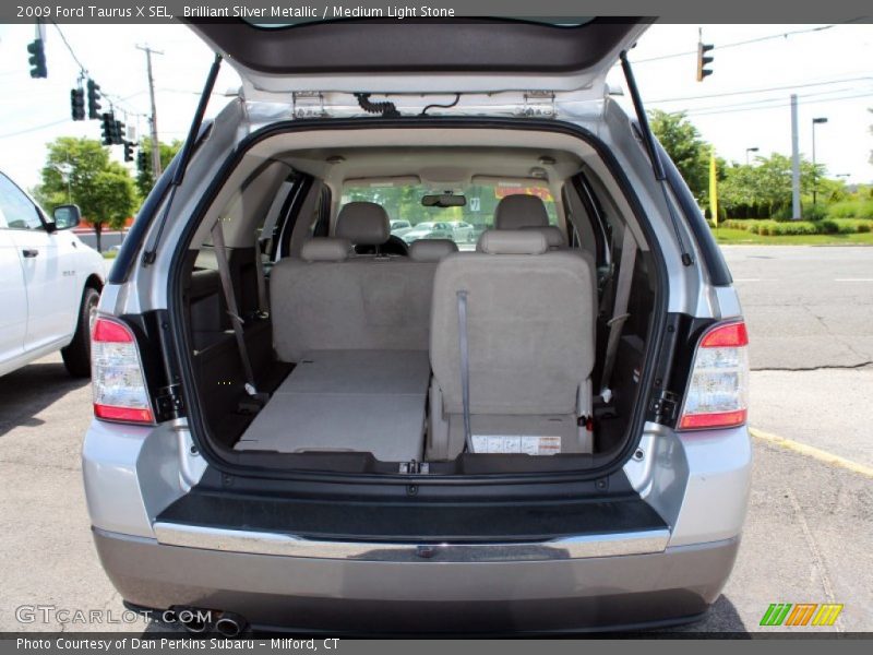 Brilliant Silver Metallic / Medium Light Stone 2009 Ford Taurus X SEL