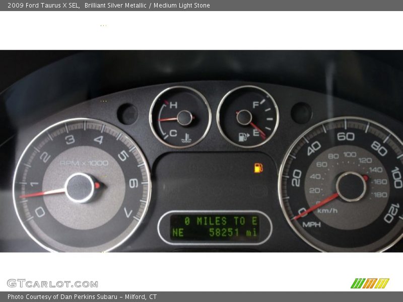  2009 Taurus X SEL SEL Gauges