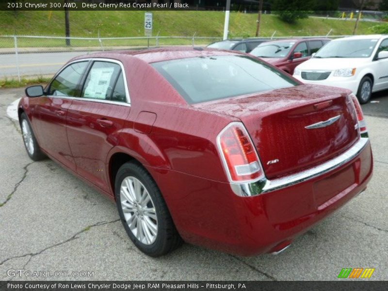 Deep Cherry Red Crystal Pearl / Black 2013 Chrysler 300 AWD