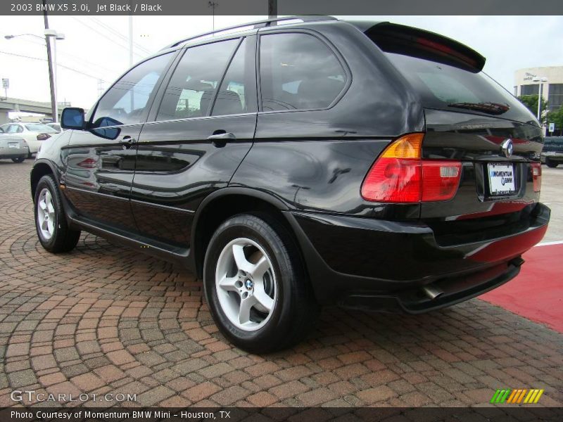 Jet Black / Black 2003 BMW X5 3.0i