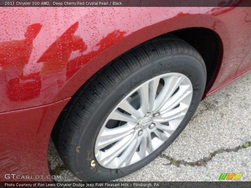Deep Cherry Red Crystal Pearl / Black 2013 Chrysler 300 AWD