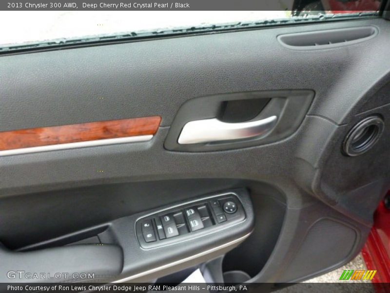 Deep Cherry Red Crystal Pearl / Black 2013 Chrysler 300 AWD