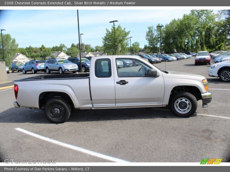  2008 Colorado Extended Cab Silver Birch Metallic