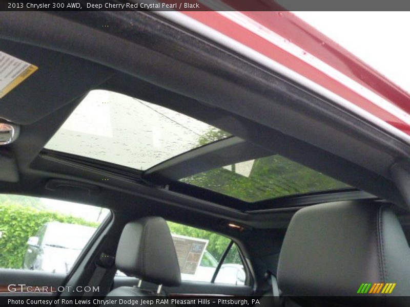 Deep Cherry Red Crystal Pearl / Black 2013 Chrysler 300 AWD
