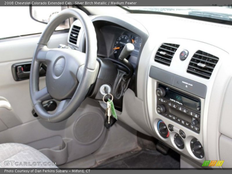 Silver Birch Metallic / Medium Pewter 2008 Chevrolet Colorado Extended Cab