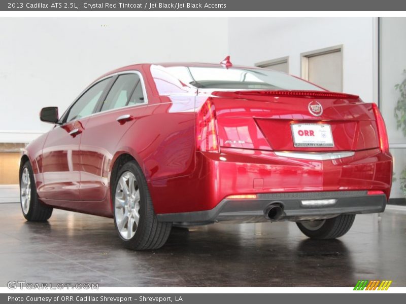Crystal Red Tintcoat / Jet Black/Jet Black Accents 2013 Cadillac ATS 2.5L