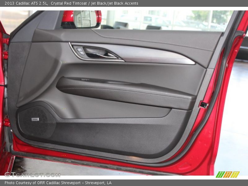 Crystal Red Tintcoat / Jet Black/Jet Black Accents 2013 Cadillac ATS 2.5L