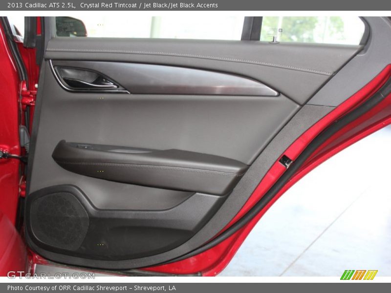 Crystal Red Tintcoat / Jet Black/Jet Black Accents 2013 Cadillac ATS 2.5L