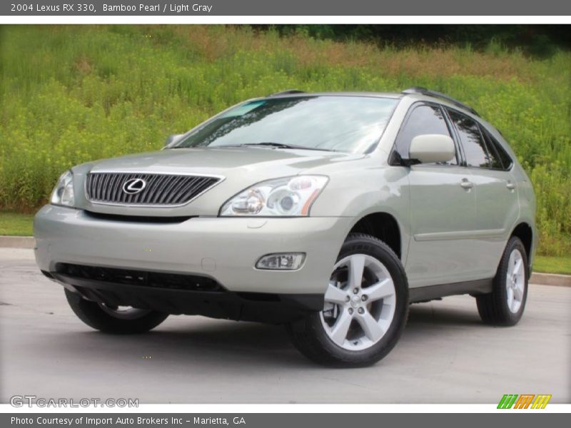 Bamboo Pearl / Light Gray 2004 Lexus RX 330