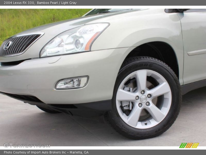 Bamboo Pearl / Light Gray 2004 Lexus RX 330