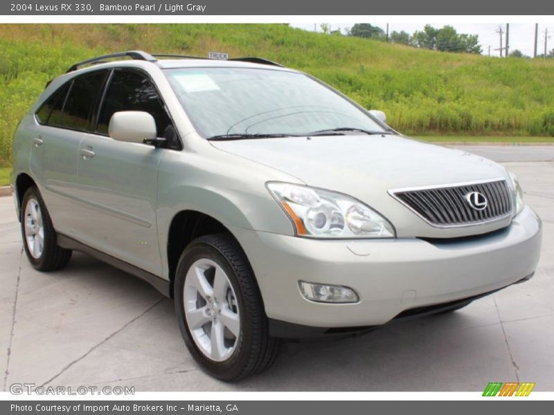 Bamboo Pearl / Light Gray 2004 Lexus RX 330