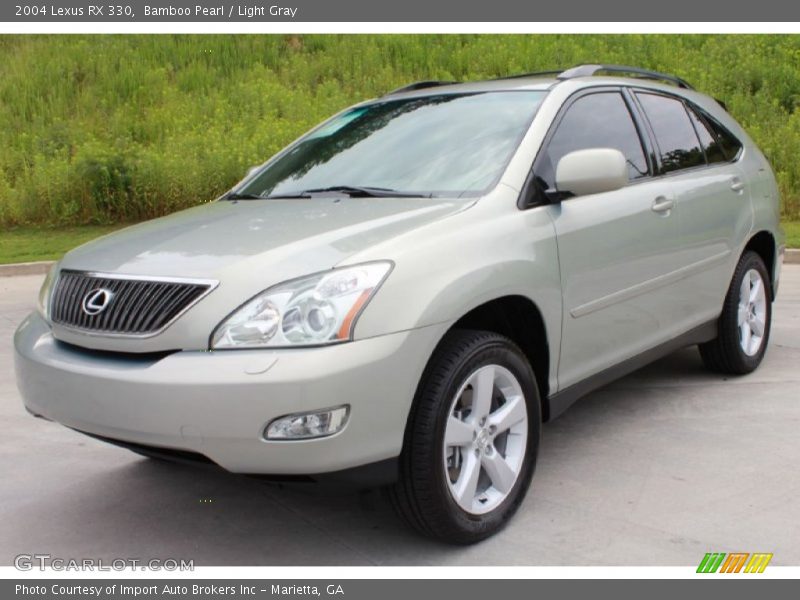 Bamboo Pearl / Light Gray 2004 Lexus RX 330