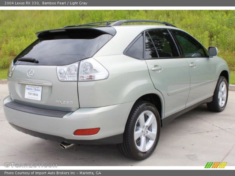 Bamboo Pearl / Light Gray 2004 Lexus RX 330