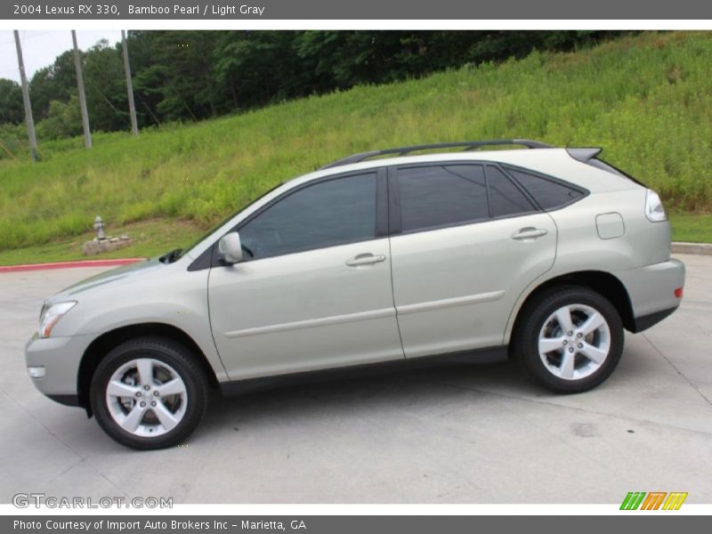 Bamboo Pearl / Light Gray 2004 Lexus RX 330