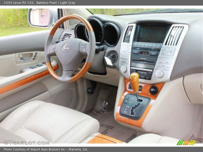 Bamboo Pearl / Light Gray 2004 Lexus RX 330