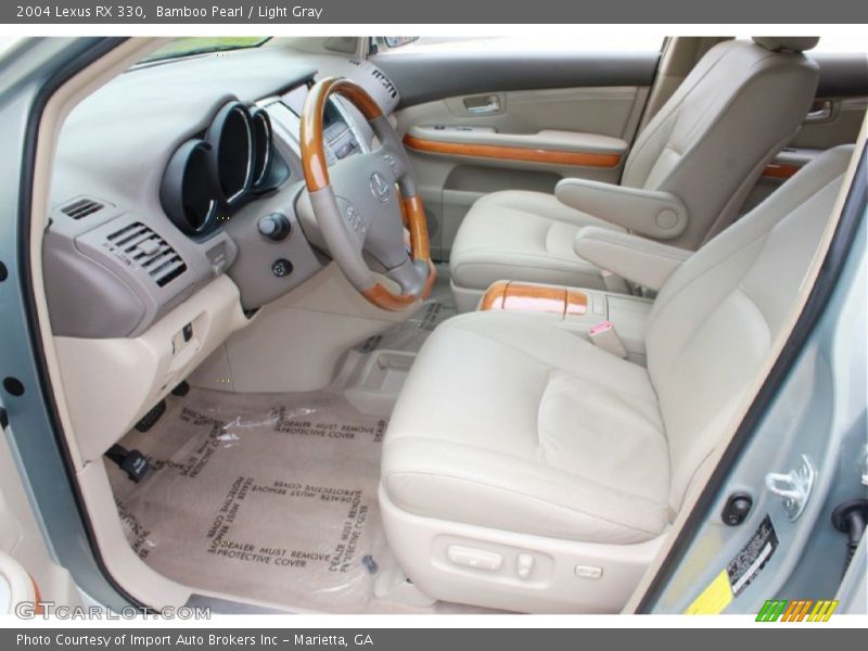 Bamboo Pearl / Light Gray 2004 Lexus RX 330