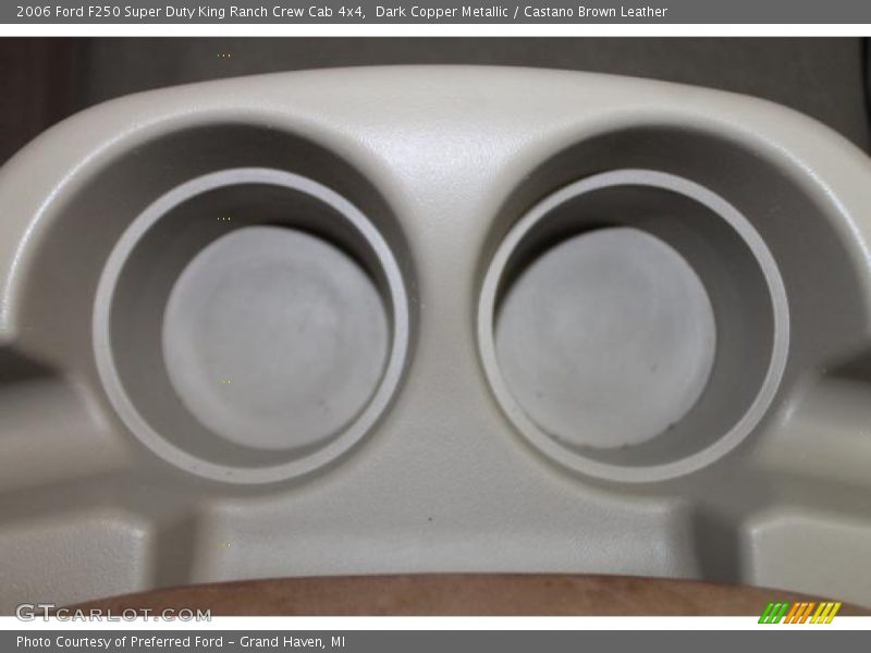Dark Copper Metallic / Castano Brown Leather 2006 Ford F250 Super Duty King Ranch Crew Cab 4x4