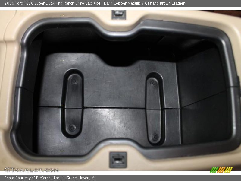 Dark Copper Metallic / Castano Brown Leather 2006 Ford F250 Super Duty King Ranch Crew Cab 4x4