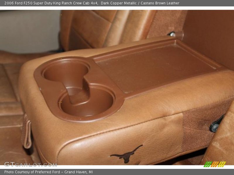 Dark Copper Metallic / Castano Brown Leather 2006 Ford F250 Super Duty King Ranch Crew Cab 4x4