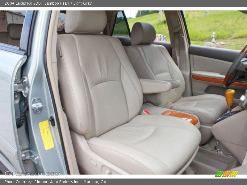 Bamboo Pearl / Light Gray 2004 Lexus RX 330
