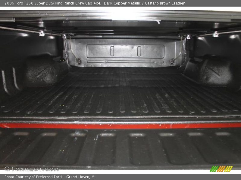Dark Copper Metallic / Castano Brown Leather 2006 Ford F250 Super Duty King Ranch Crew Cab 4x4