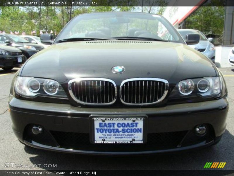 Jet Black / Black 2004 BMW 3 Series 325i Convertible