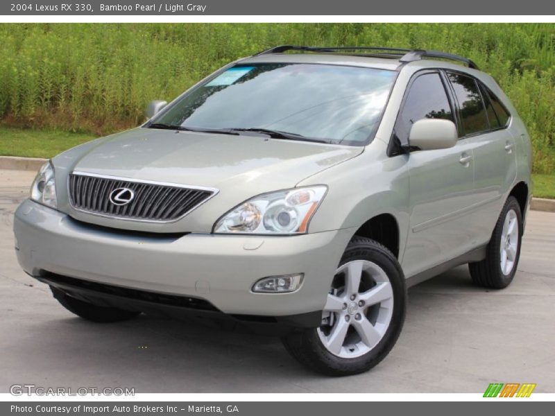 Bamboo Pearl / Light Gray 2004 Lexus RX 330