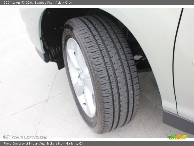 Bamboo Pearl / Light Gray 2004 Lexus RX 330