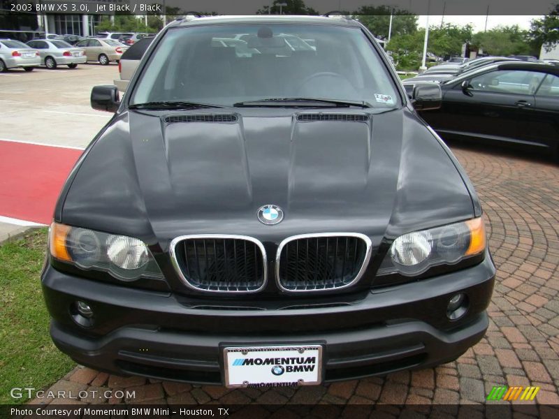 Jet Black / Black 2003 BMW X5 3.0i