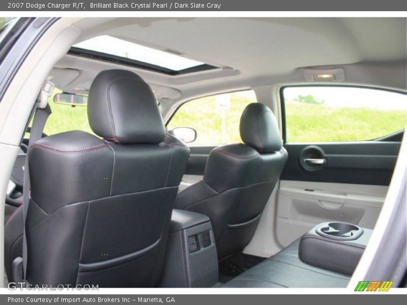 Brilliant Black Crystal Pearl / Dark Slate Gray 2007 Dodge Charger R/T