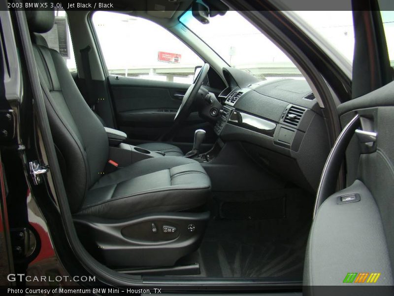 Jet Black / Black 2003 BMW X5 3.0i