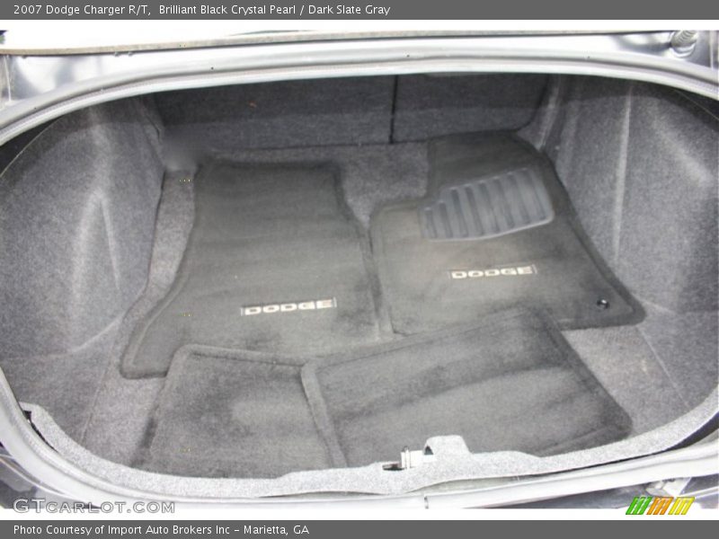 Brilliant Black Crystal Pearl / Dark Slate Gray 2007 Dodge Charger R/T