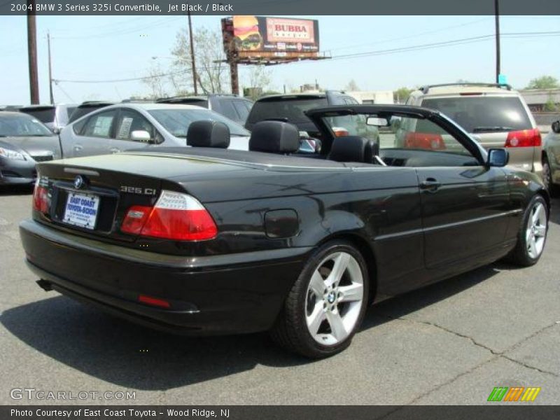 Jet Black / Black 2004 BMW 3 Series 325i Convertible