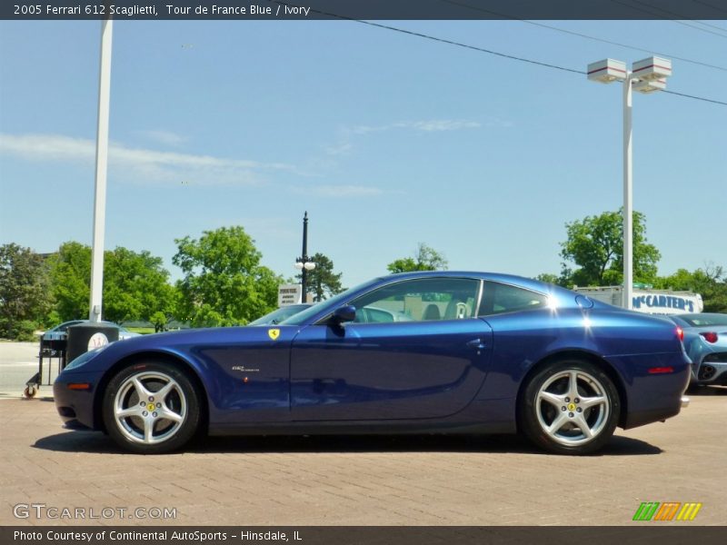 Tour de France Blue / Ivory 2005 Ferrari 612 Scaglietti