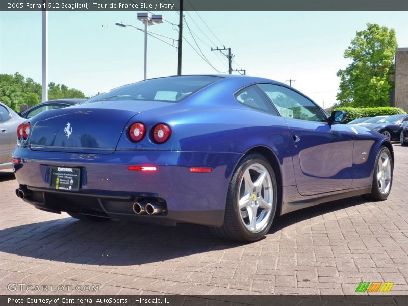 Tour de France Blue / Ivory 2005 Ferrari 612 Scaglietti